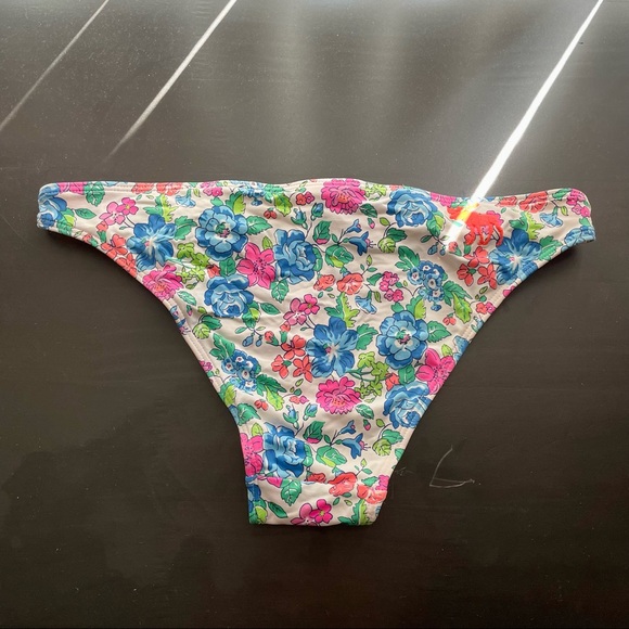Abercrombie & Fitch Multicolors Floral Cheeky Bikini Bottom - Picture 2 of 5